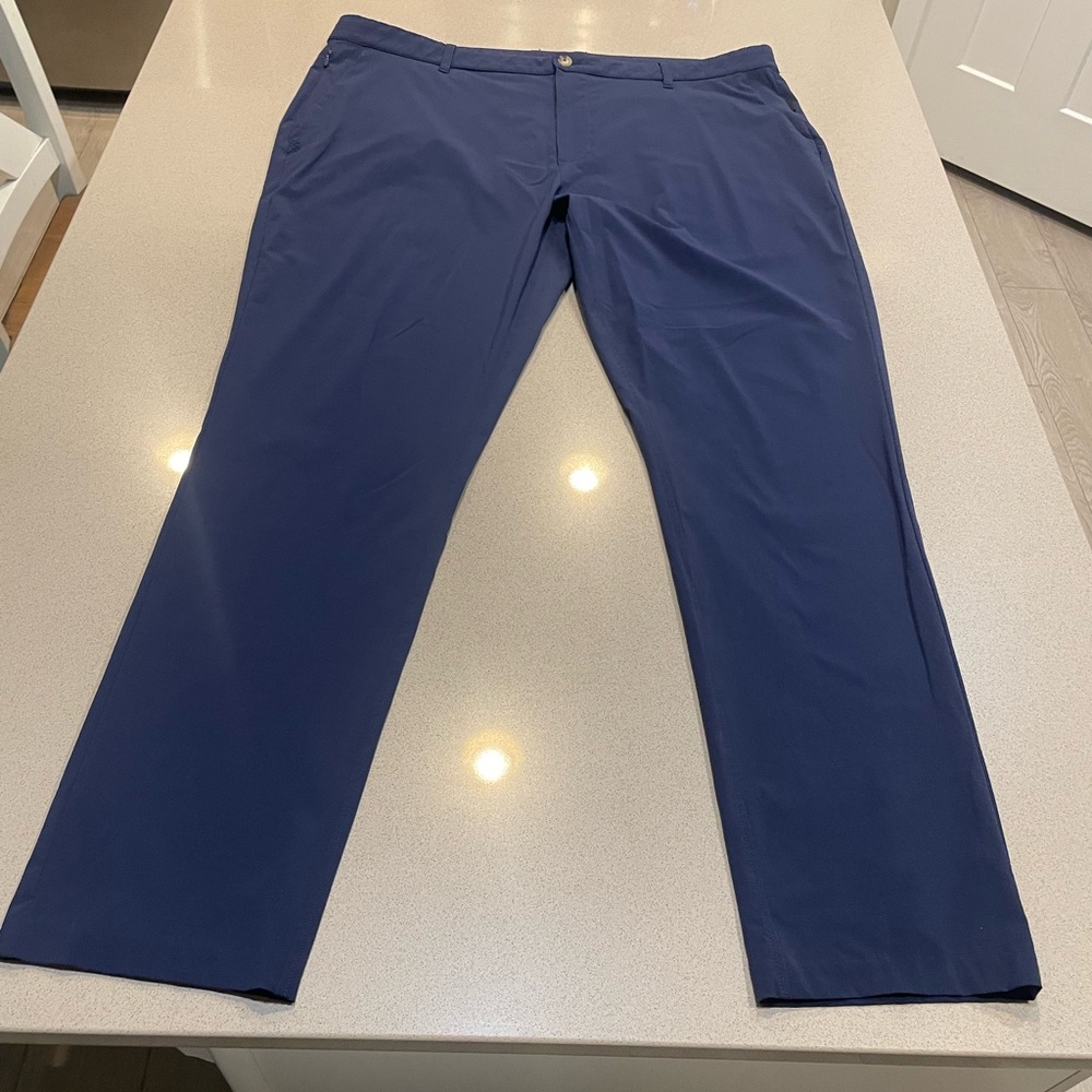 Rhone Mens Commuter Pant Five Pocket Navy Size 40